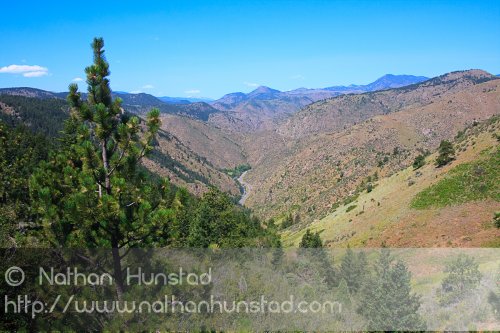 The view from Lookout Mountain near Golden, CO